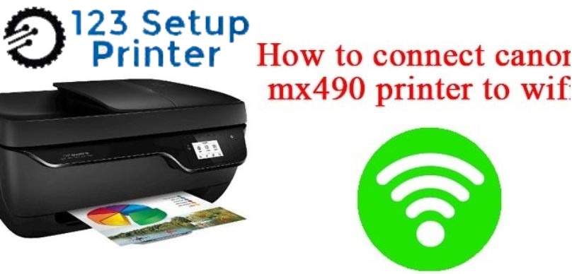 Canon MX490 printer’s setup
